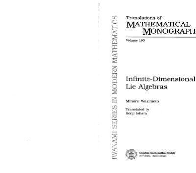 خرید و دانلود نسخه کامل کتاب Infinite-dimensional Lie algebras
