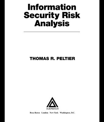 خرید و دانلود نسخه کامل کتاب Information Security Risk Analysis