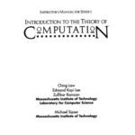 خرید و دانلود نسخه کامل کتاب Instructor’s Manual for Sipser’s Introduction to the Theory of Computation