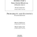 خرید و دانلود نسخه کامل کتاب Instructor’s Solutions Manual for Probability and Statistics