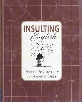 خرید و دانلود نسخه کامل کتاب Insulting English