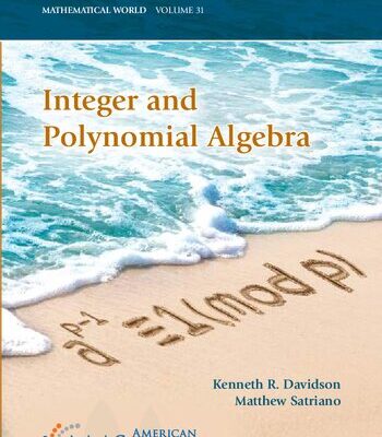 خرید و دانلود نسخه کامل کتاب Integer and Polynomial Algebra