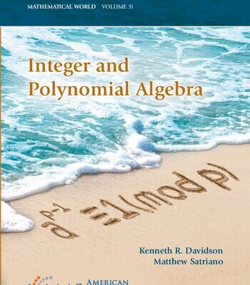 خرید و دانلود نسخه کامل کتاب Integer and polynomial algebra