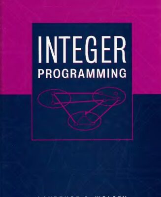 خرید و دانلود نسخه کامل کتاب Integer Programming