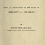 خرید و دانلود نسخه کامل کتاب Integral Calculus for Beginners With an Introduction to the Study of Differential Equations