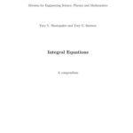 خرید و دانلود نسخه کامل کتاب Integral Equations: A compendium