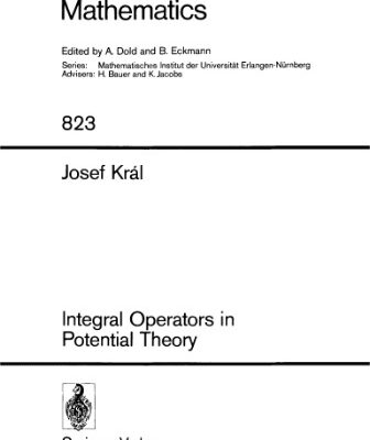 خرید و دانلود نسخه کامل کتاب Integral Operators in Potential Theory