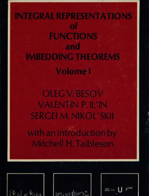 خرید و دانلود نسخه کامل کتاب Integral Representations of Functions and Imbedding Theorems