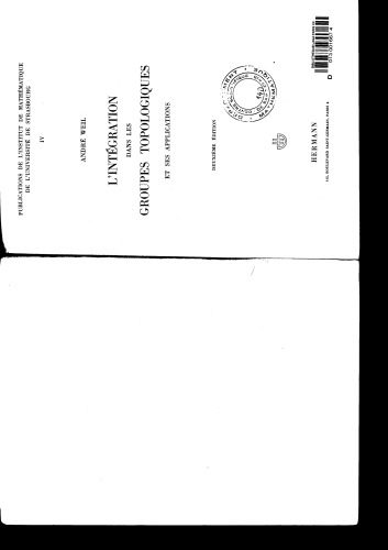 خرید و دانلود نسخه کامل کتاب Intégration dans les groupes topologiques et ses applications_68a8c4225ac52.jpeg خرید و دانلود نسخه کامل کتاب Intégration dans les groupes topologiques et ses applications
