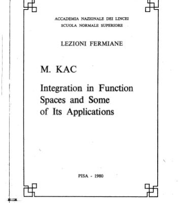 خرید و دانلود نسخه کامل کتاب Integration in function spaces and some of its applications (Lezioni fermiane)