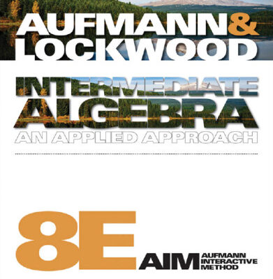 خرید و دانلود نسخه کامل کتاب Intermediate Algebra: An Applied Approach (Available Titles Coursemate) , Eighth Edition