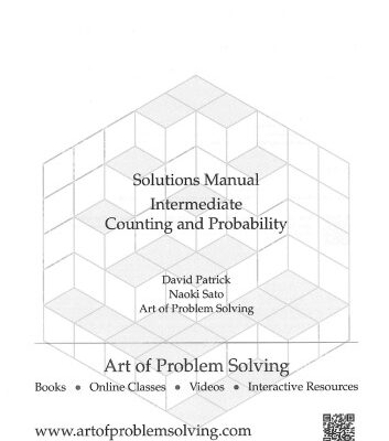 خرید و دانلود نسخه کامل کتاب Intermediate Counting and Probability (Solution Manual)