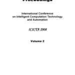 خرید و دانلود نسخه کامل کتاب International Conference on Intelligent Computation Technology and Automation – ICICTA 2008 Proceedings , Vol. 2