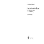 خرید و دانلود نسخه کامل کتاب Intersection theory