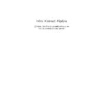 خرید و دانلود نسخه کامل کتاب Intro Abstract Algebra (1997)(en)(200s)