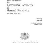 خرید و دانلود نسخه کامل کتاب Intro to Differential Geometry and General Relativity