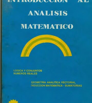 خرید و دانلود نسخه کامل کتاب Introducción al Análisis matemático