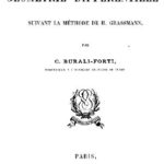 خرید و دانلود نسخه کامل کتاب Introduction a la geometrie differentielle suivant la methode de H. Grassmann