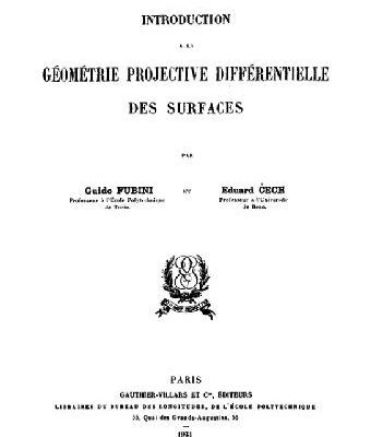 خرید و دانلود نسخه کامل کتاب Introduction a la geometrie projective differentielle des surfaces