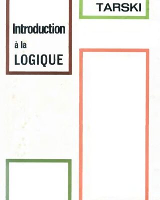 خرید و دانلود نسخه کامل کتاب Introduction à la logique