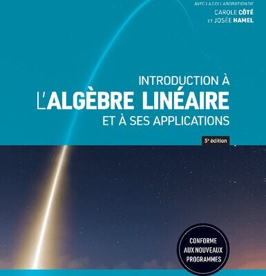 خرید و دانلود نسخه کامل کتاب Introduction à l’algèbre linéaire et à ses applications