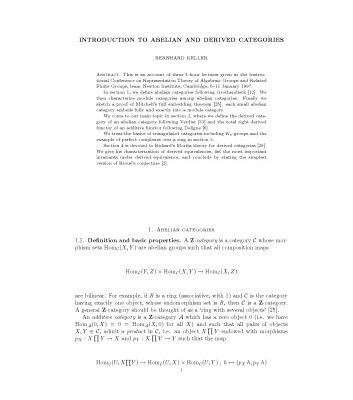 خرید و دانلود نسخه کامل کتاب Introduction to Abelian and derived categories [Lecture notes]