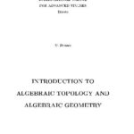 خرید و دانلود نسخه کامل کتاب Introduction to Algebraic Topology and Algebraic Geometry