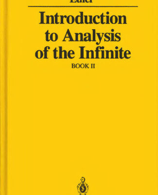 خرید و دانلود نسخه کامل کتاب Introduction to Analysis of the Infinite