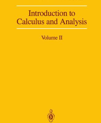 خرید و دانلود نسخه کامل کتاب Introduction to Calculus and Analysis