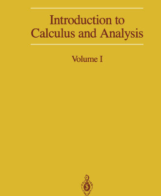 خرید و دانلود نسخه کامل کتاب Introduction to Calculus and Analysis