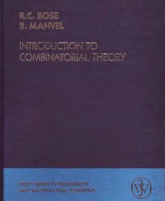 خرید و دانلود نسخه کامل کتاب Introduction to combinatorial theory
