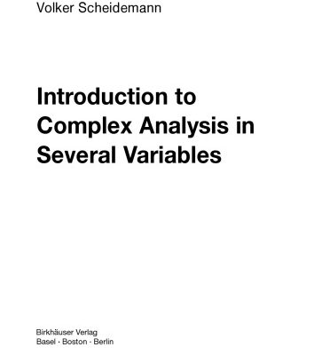 خرید و دانلود نسخه کامل کتاب Introduction to Complex Analysis in Several Variables