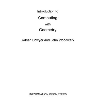خرید و دانلود نسخه کامل کتاب Introduction to Computing with Geometry