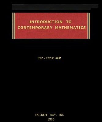 خرید و دانلود نسخه کامل کتاب Introduction to contemporary mathematics