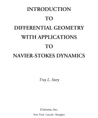 خرید و دانلود نسخه کامل کتاب Introduction to differential geometry with applications to Navier-Stokes dynamics