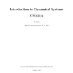خرید و دانلود نسخه کامل کتاب Introduction to Dynamical Systems [Lecture Notes]