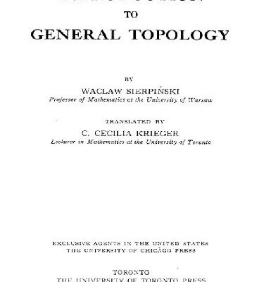 خرید و دانلود نسخه کامل کتاب Introduction to General Topology
