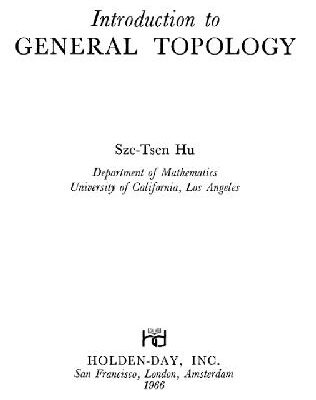 خرید و دانلود نسخه کامل کتاب Introduction to general topology