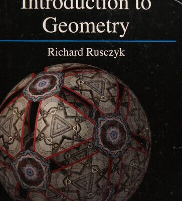 خرید و دانلود نسخه کامل کتاب Introduction to Geometry