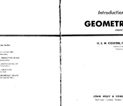 خرید و دانلود نسخه کامل کتاب Introduction to geometry