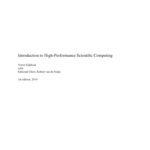 خرید و دانلود نسخه کامل کتاب Introduction to High Performance Scientific Computing