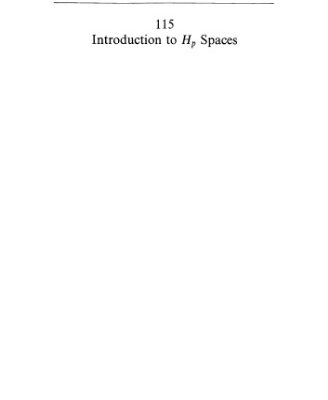 خرید و دانلود نسخه کامل کتاب Introduction to Hp Spaces