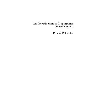 خرید و دانلود نسخه کامل کتاب Introduction to hyperplane arrangements