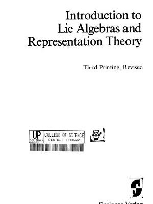 خرید و دانلود نسخه کامل کتاب Introduction to Lie algebras and representation theory