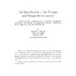 خرید و دانلود نسخه کامل کتاب Introduction to Lie groups and symplectic geometry (1993 lectures)