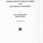 خرید و دانلود نسخه کامل کتاب Introduction to Linear Algebra and the Theory of Matrices