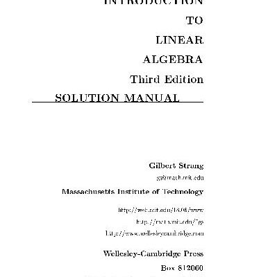 خرید و دانلود نسخه کامل کتاب Introduction to Linear Algebra