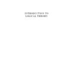 خرید و دانلود نسخه کامل کتاب Introduction To Logical Theory