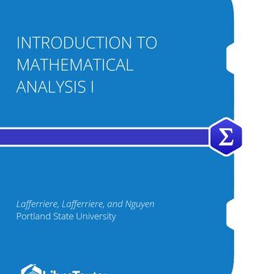 خرید و دانلود نسخه کامل کتاب Introduction to Mathematical Analysis I