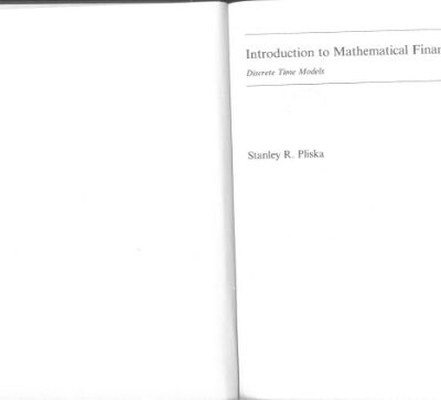 خرید و دانلود نسخه کامل کتاب Introduction to Mathematical Finance